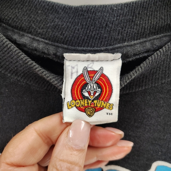 LOONEY TUNES Vintage 1997 Hip Hop Don't Ask ME! Shirt Adult Size L Single Stitch - Picture 3 of 10